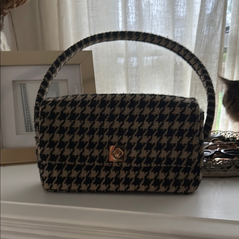 Houndstooth Patterned Women's Bag - image 2